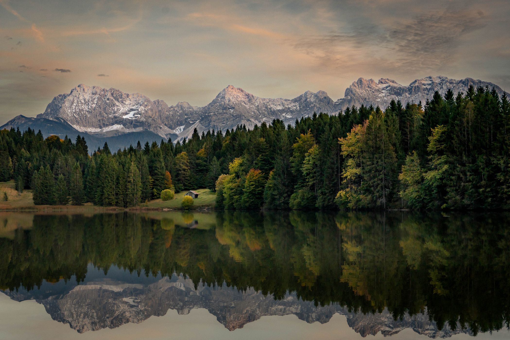 Lake Geroldsee, Karwendel, Germany
