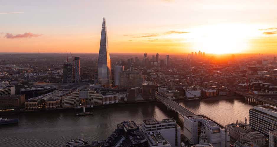 London view from Sky Garden, London