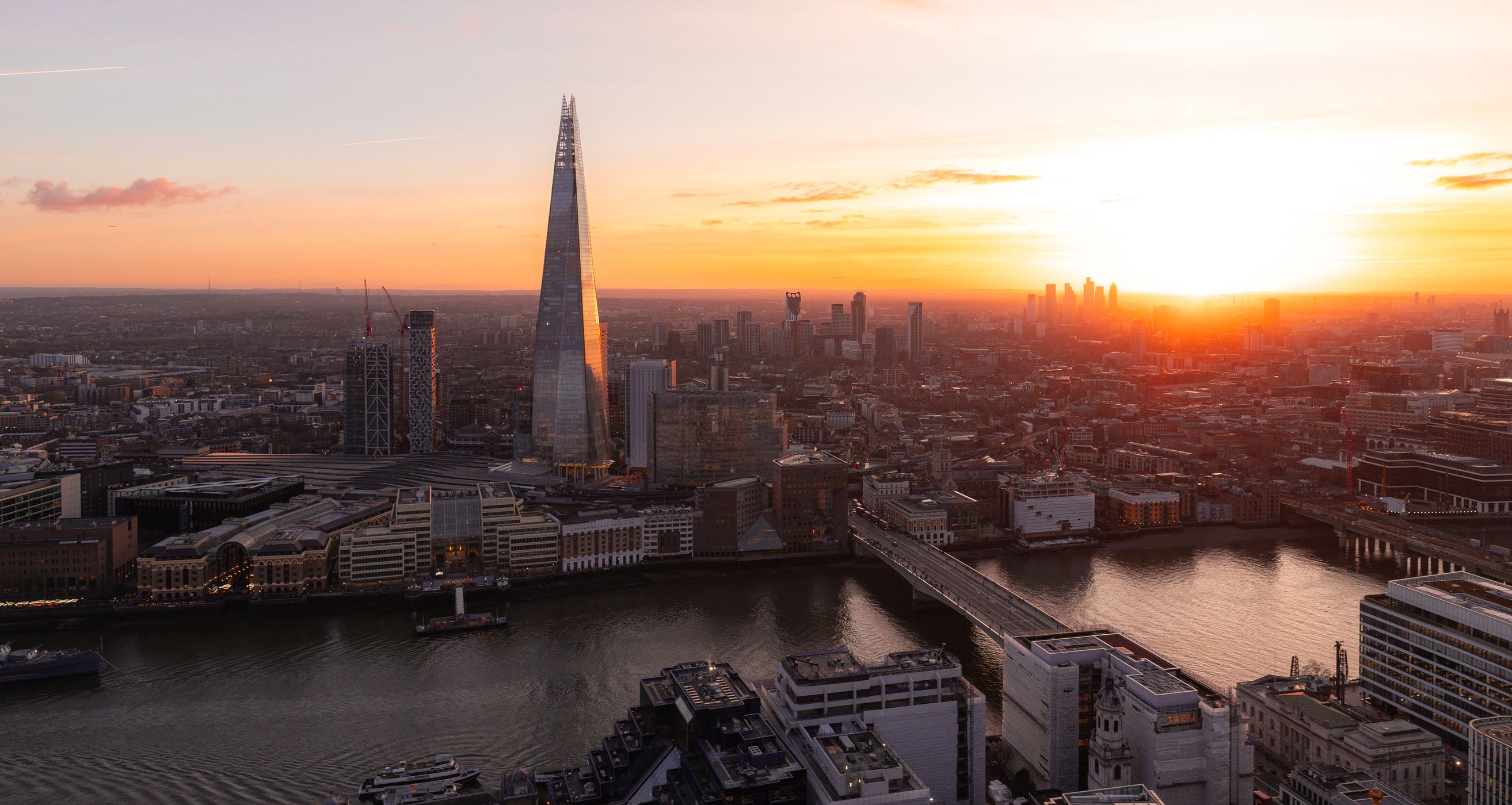 London view from Sky Garden, London, United Kingdom