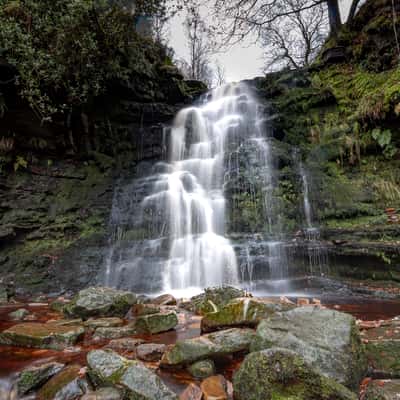 Middle Black Clough Waterfall, United Kingdom