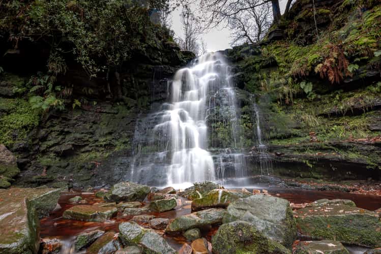 Middle Black Clough Waterfall
