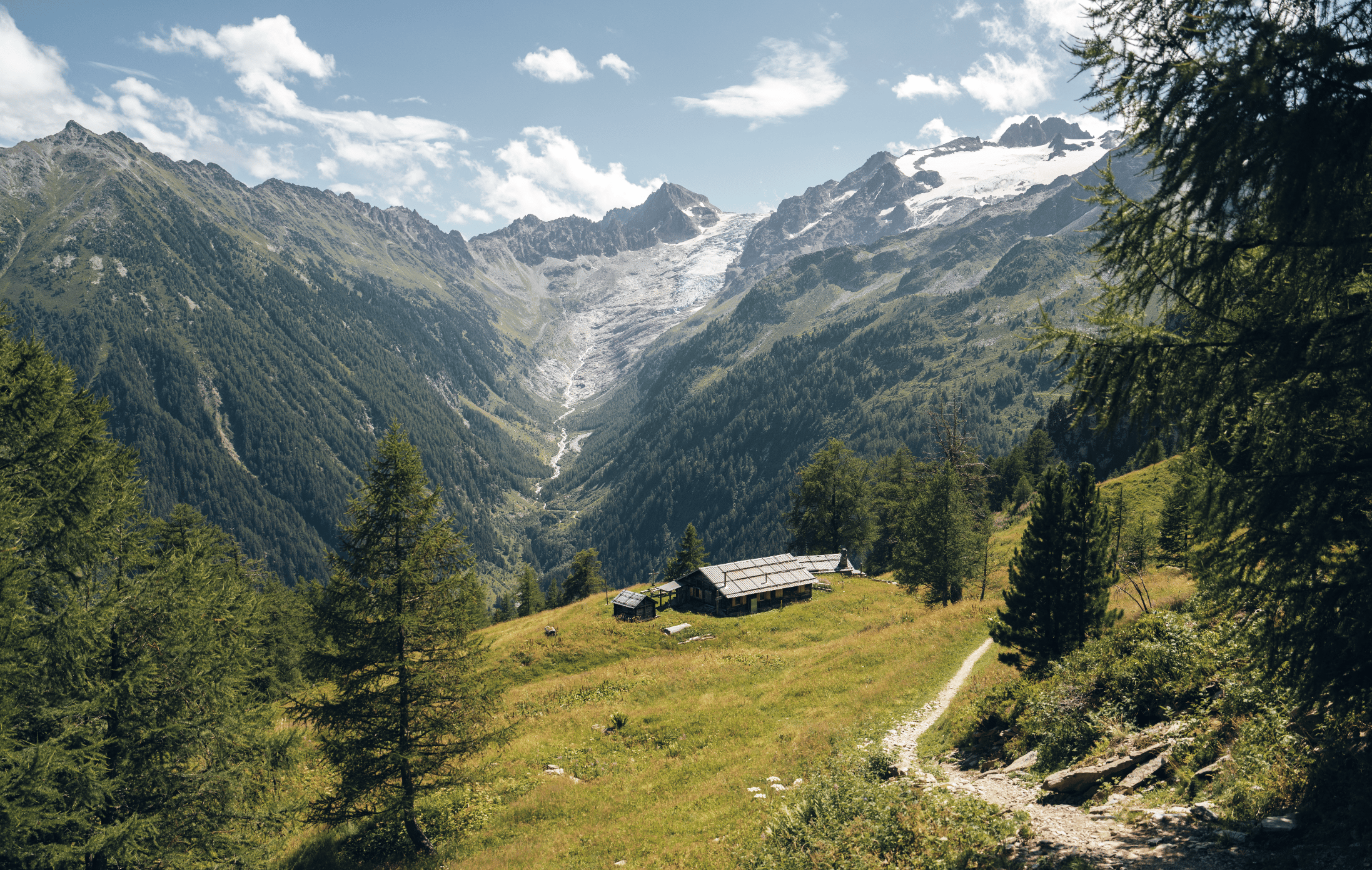 Mountain hut, Switzerland