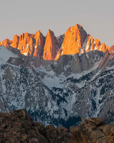 Mt Whitney Movie Road View