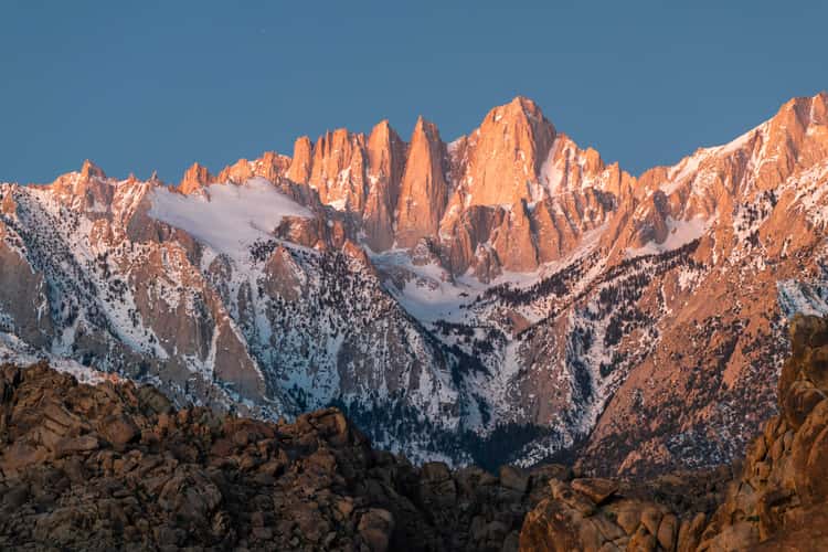 Mt Whitney Movie Road View