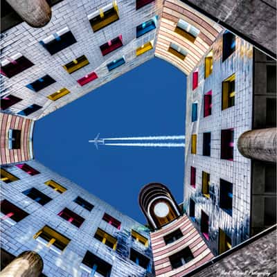 No 1 Poultry sky view, United Kingdom