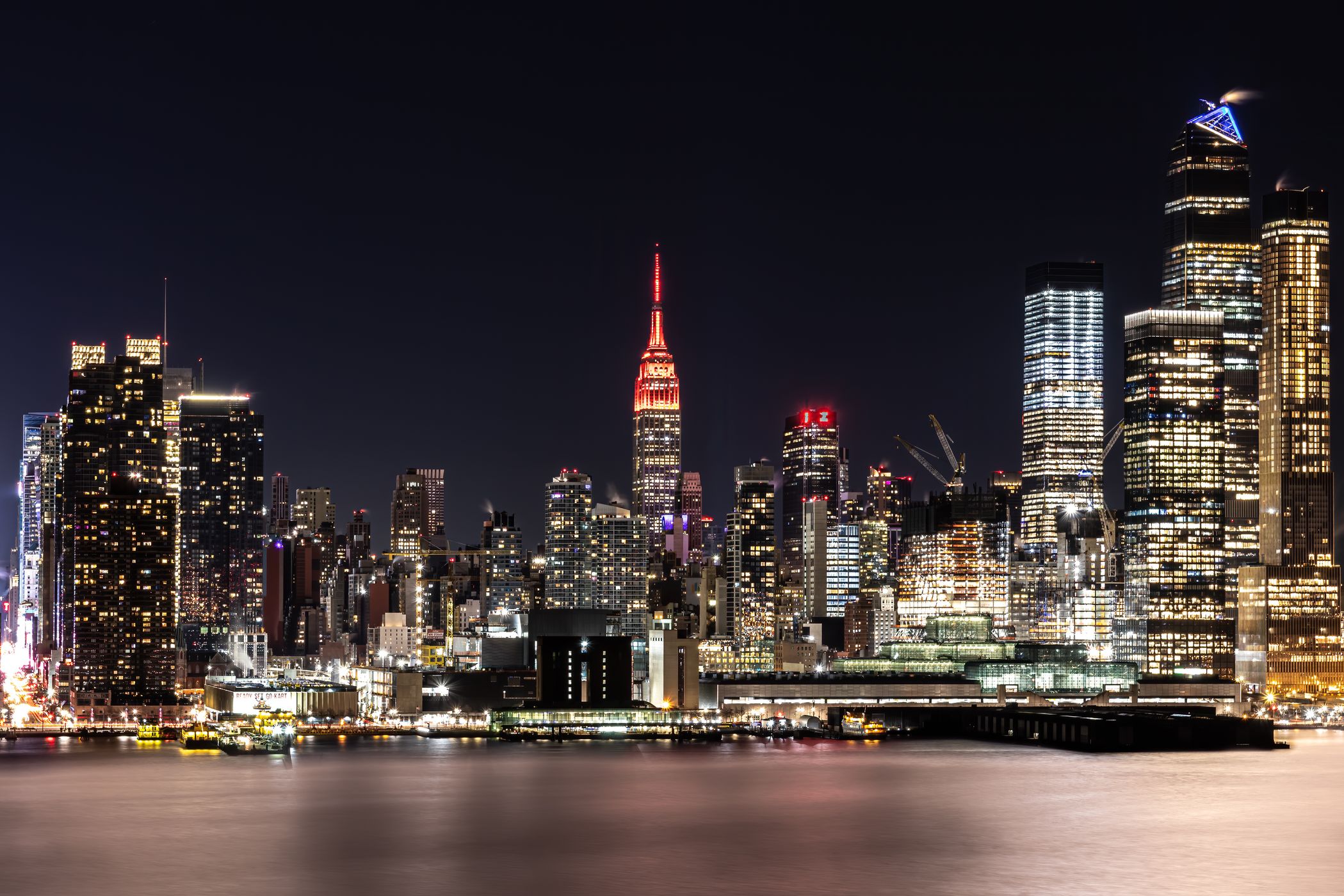 NYC Skyline from Weehawken, NJ, USA