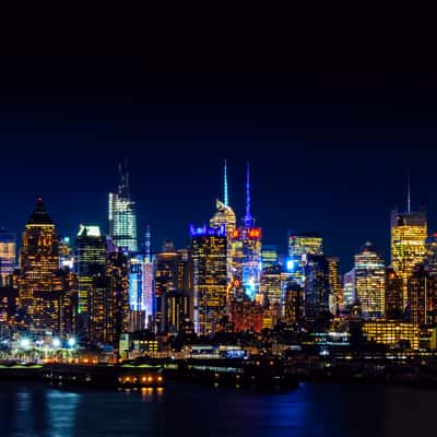 NYC Skyline from Weehawken, NJ, USA