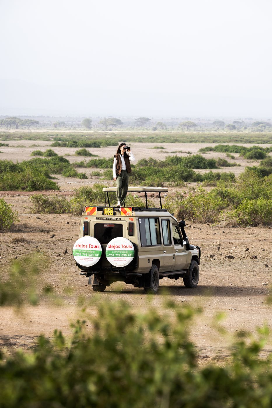 Obervation Hill Parking, Amboseli National Park, Kenya