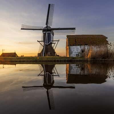 Oostvaart Windmill, Netherlands