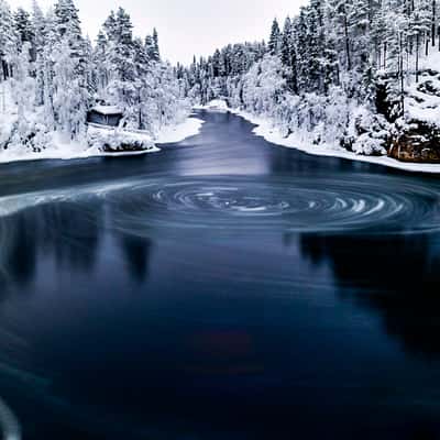 Oulanka National Park Suspension Bridge, Finland