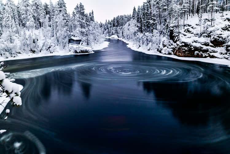 Oulanka National Park Suspension Bridge