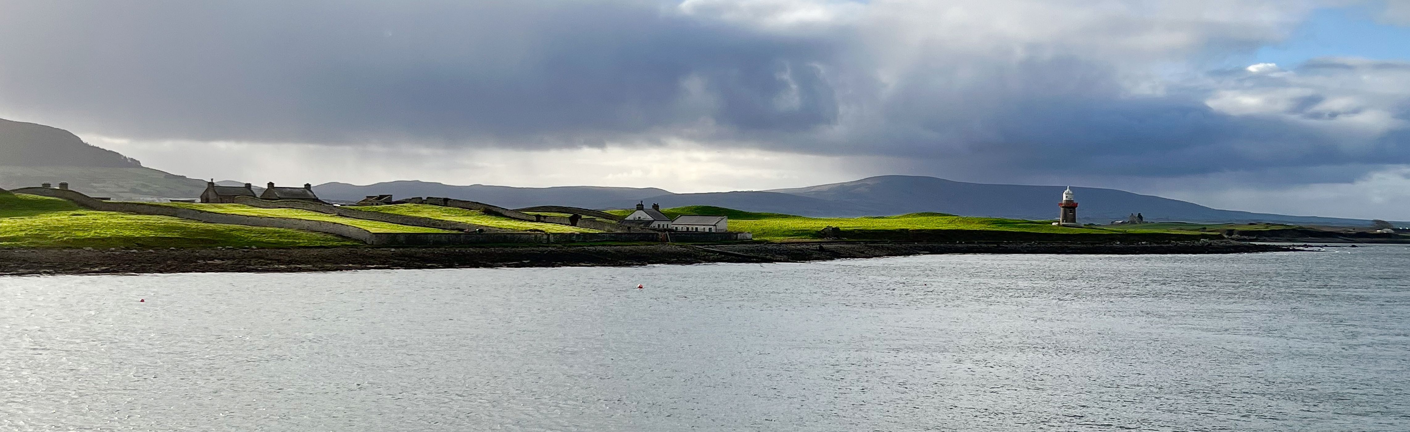 Oyster Island from Rosses Point, Ireland