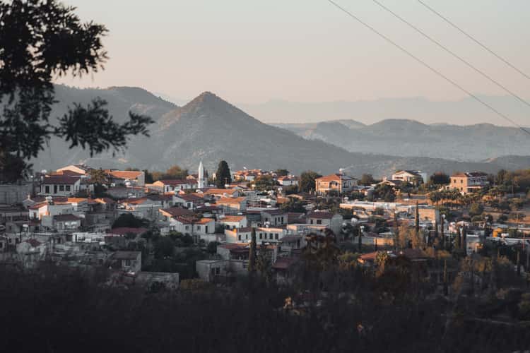 Pano Lefkara Old Town