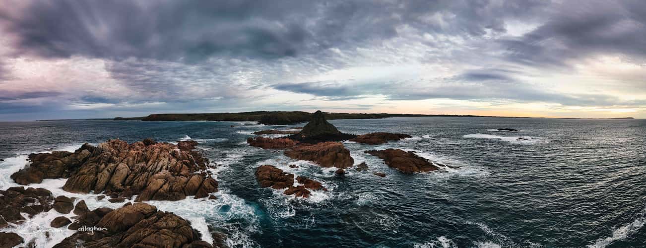 Pano Pyramid Rock, Phillip Island, Victoria