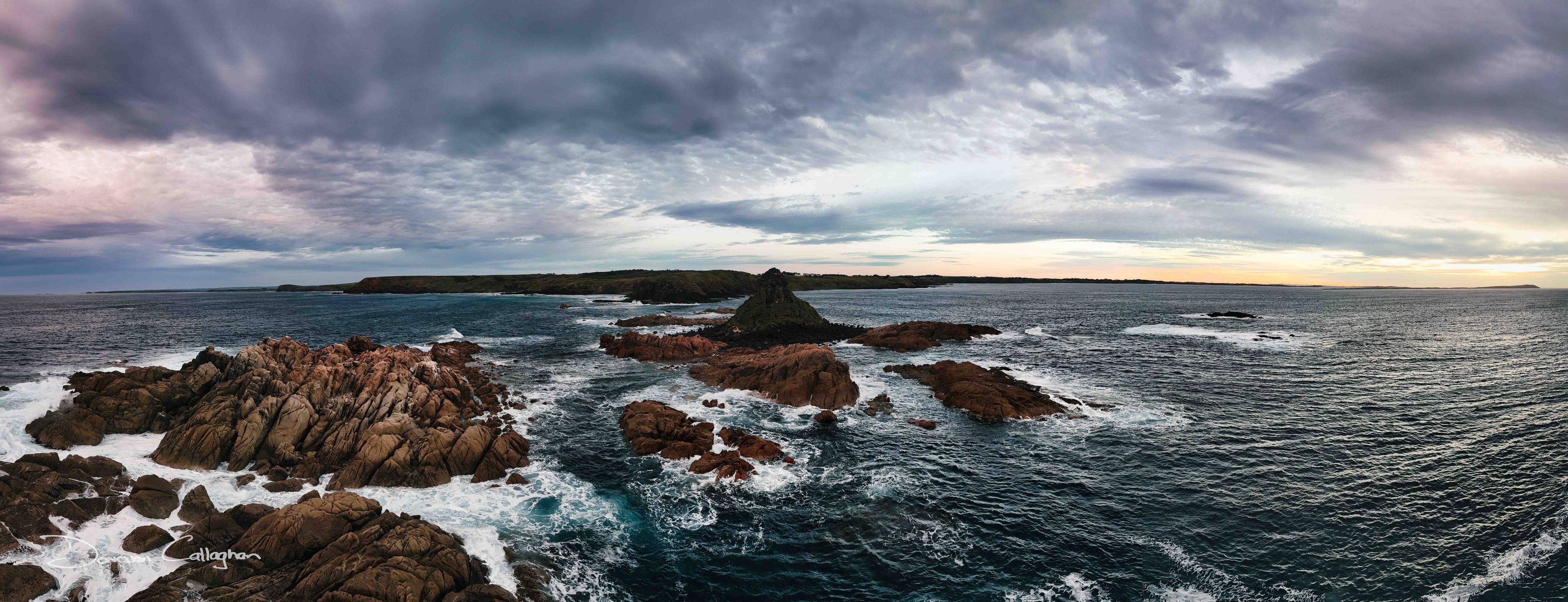 Pano Pyramid Rock, Phillip Island, Victoria, Australia