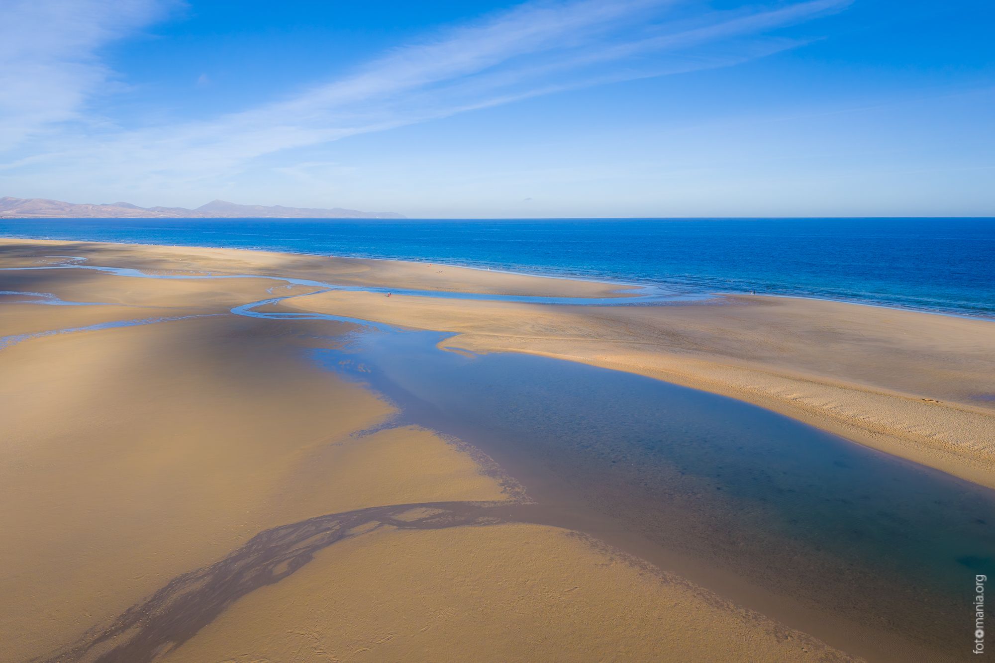 Playa de Sotavento de Jandía (drone), Spain