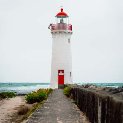 Port Fairy Lighthouse, Griffith Island, Victoria, Australia