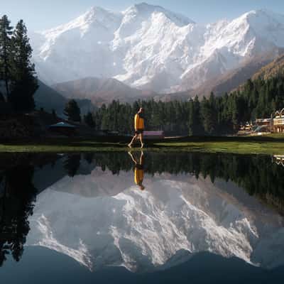 Reflection Lake Fairy Meadows, China