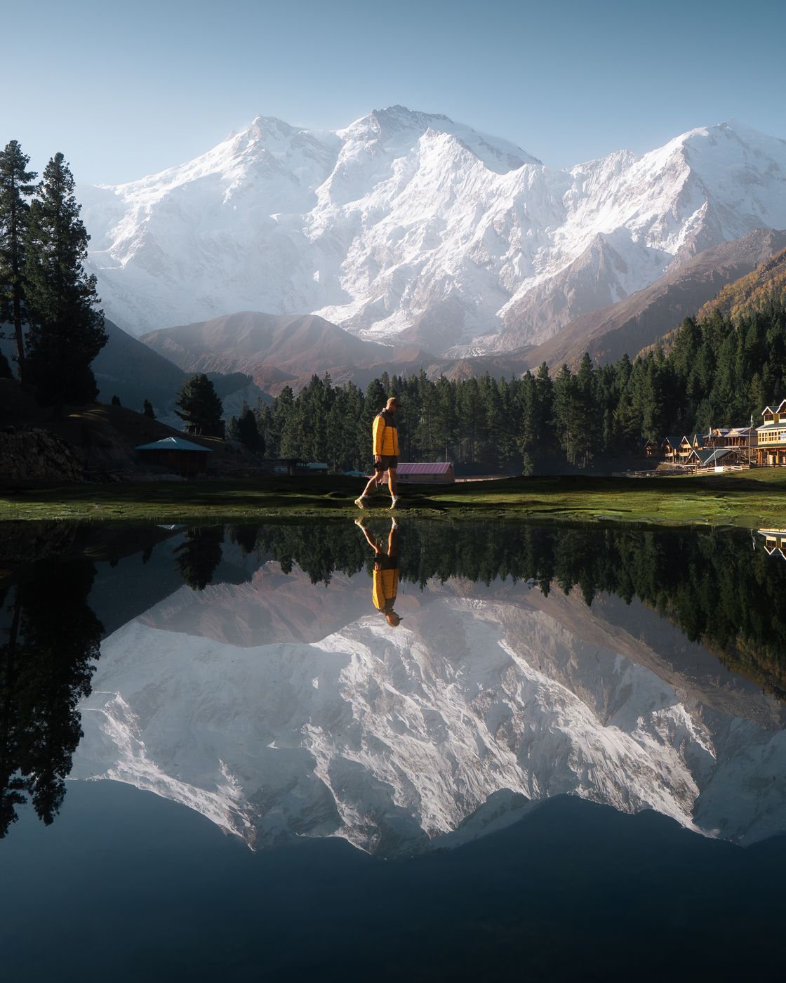Reflection Lake Fairy Meadows, China