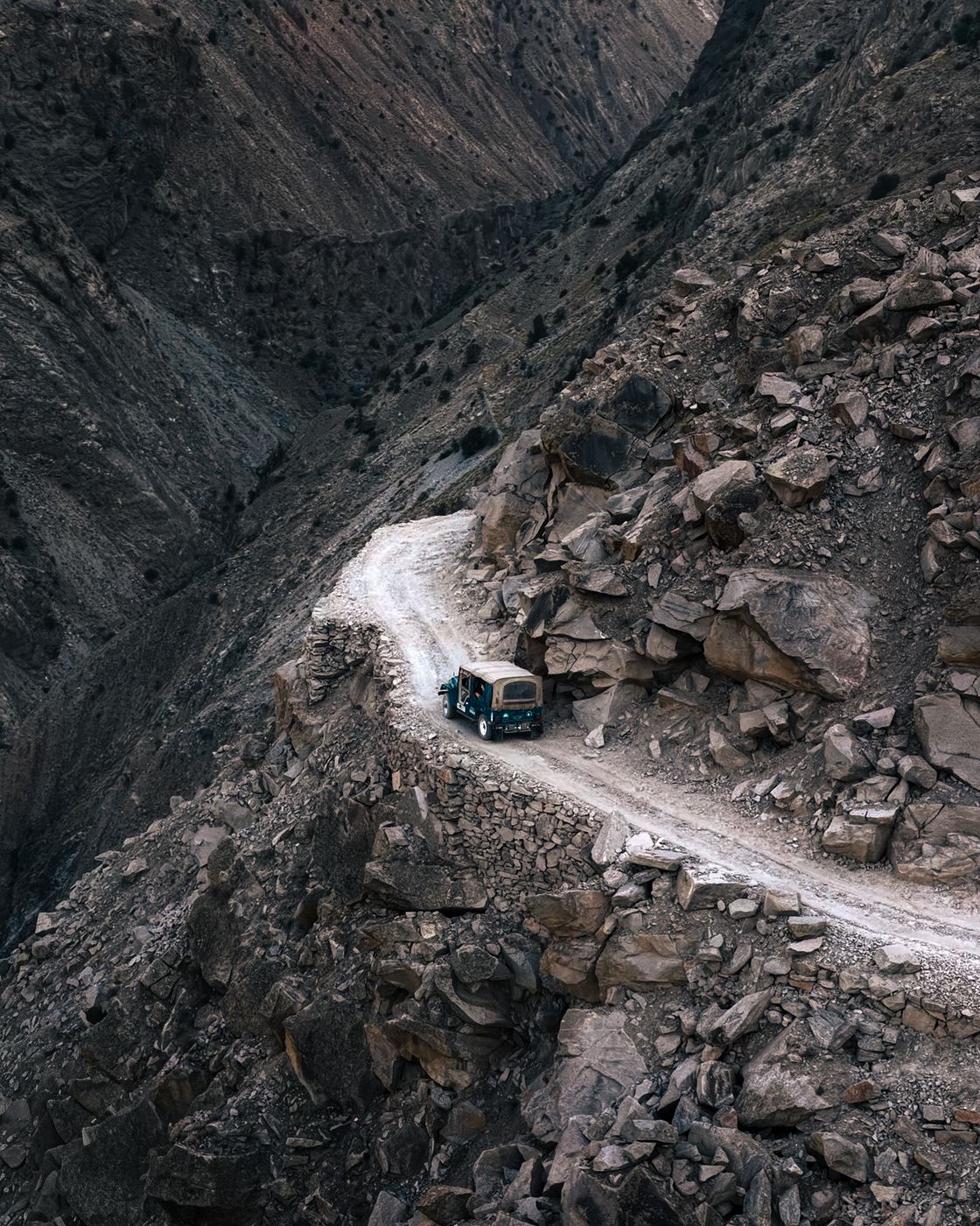 Road to Fairy Meadows, China