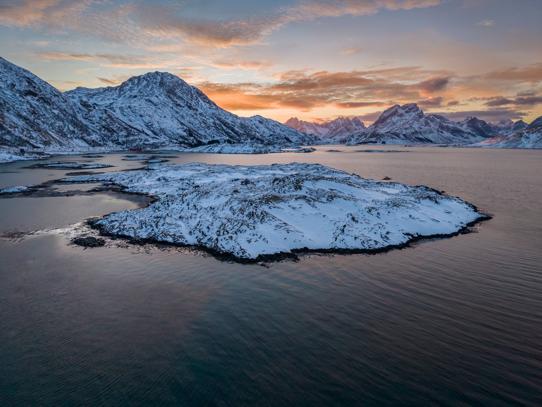 Road to Fredvang, Lofoten, Norway