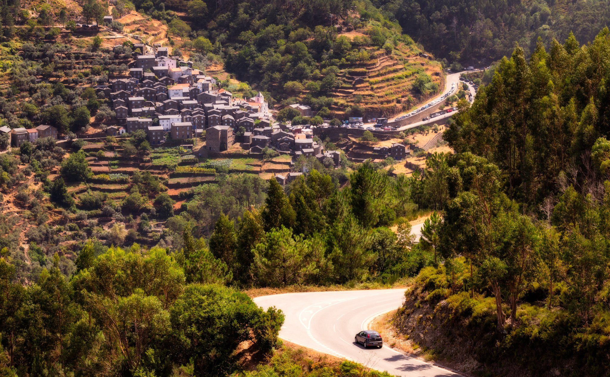 Road to Piódão, Portugal