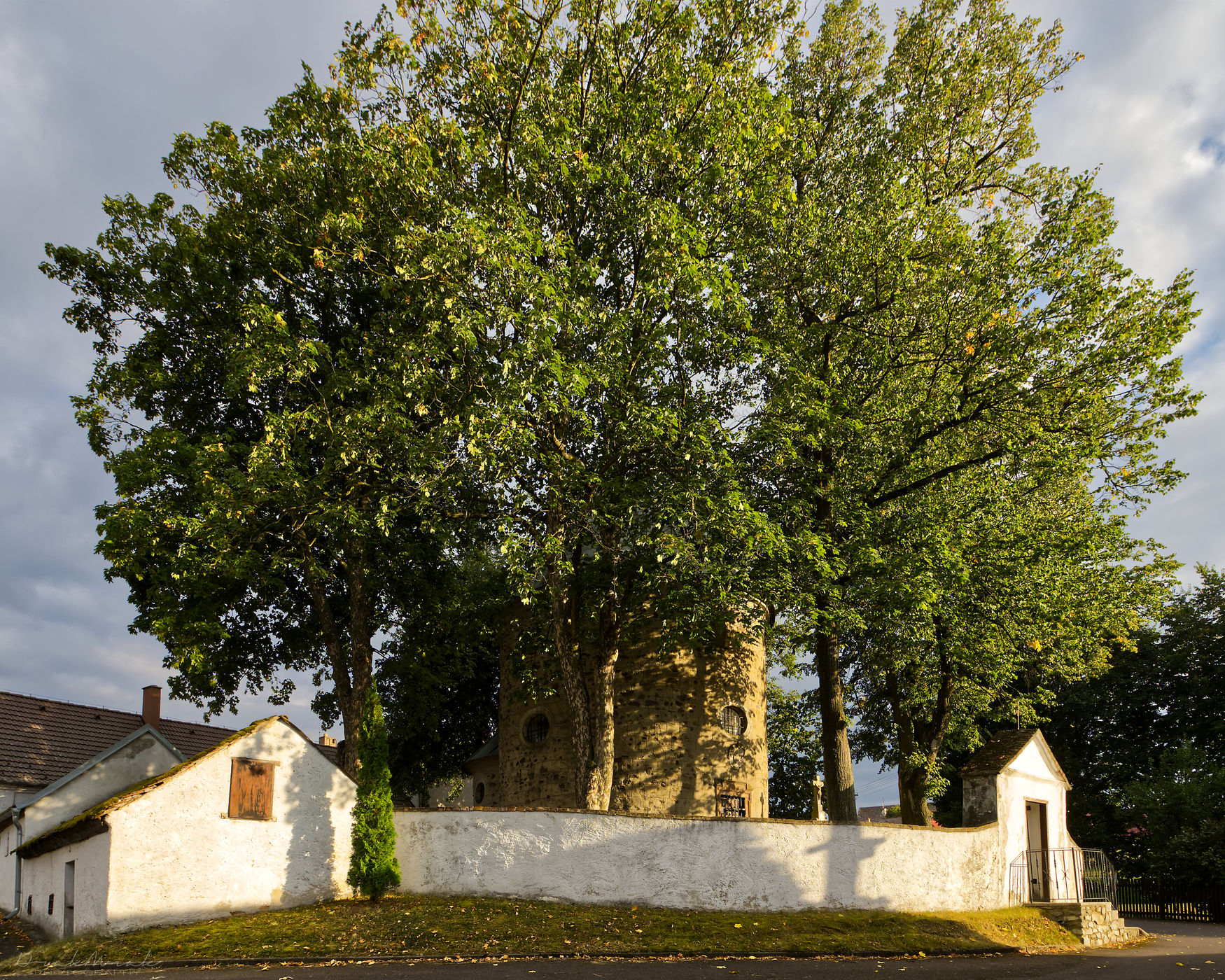 Rotunda in Štěpkov (St. Wenceslas Church), Czech Republic