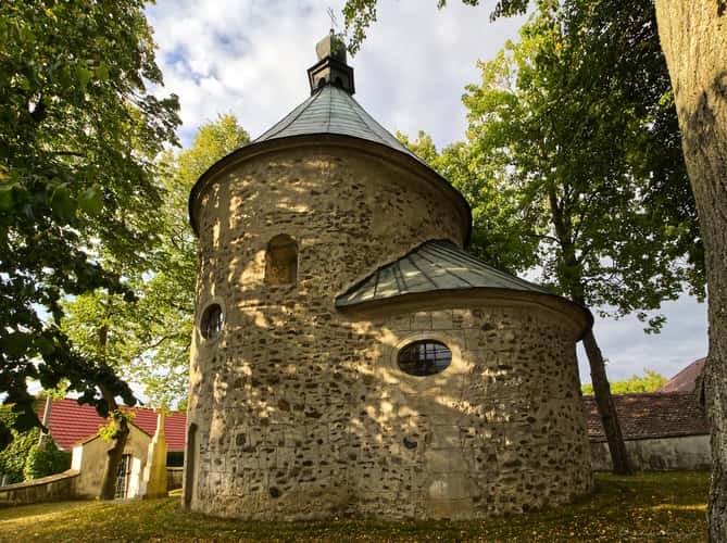 Rotunda in Štěpkov (St. Wenceslas Church)
