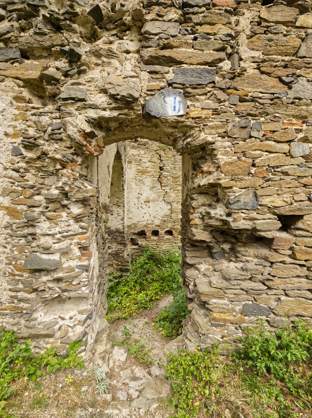 Ruins of Frejštejn Castle, Czech Republic
