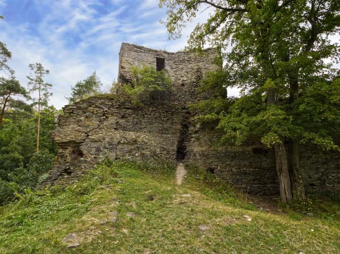 Ruins of Frejštejn Castle