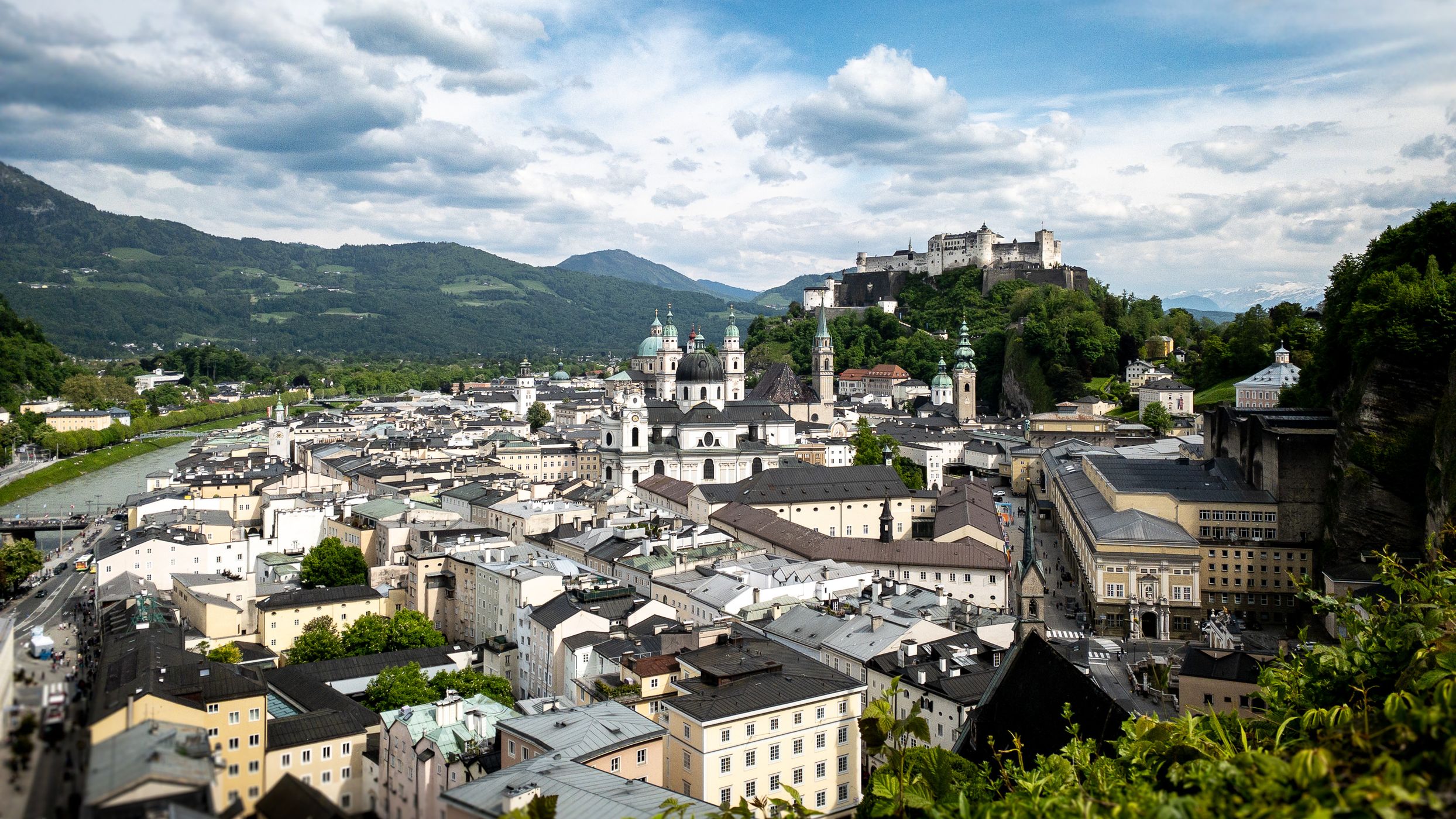 Salzburg - Amalie-Redlich Turm, Austria
