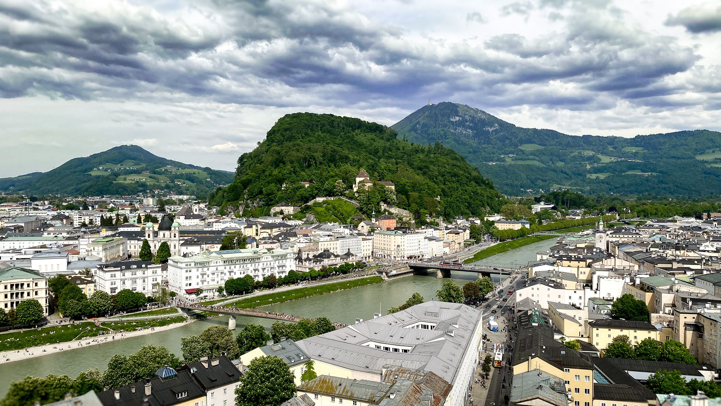 Salzburg - Amalie-Redlich Turm, Austria