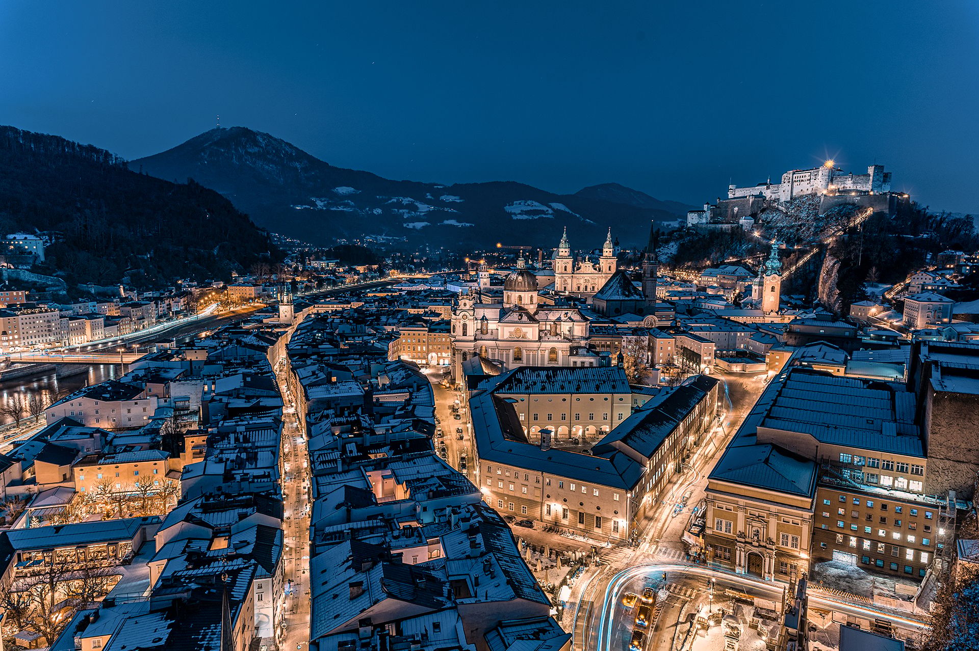 Salzburg view, Austria