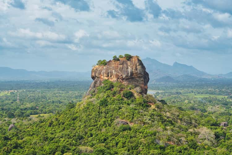 Sigiriya  from Pidurangala Rock