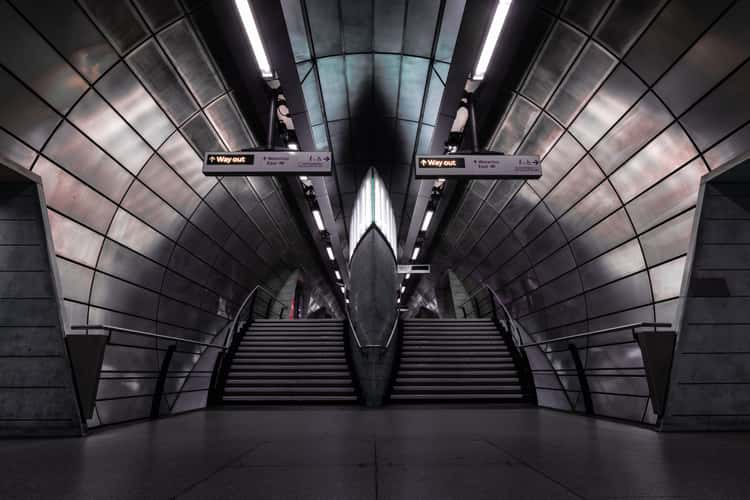 Southwark Underground Station, London