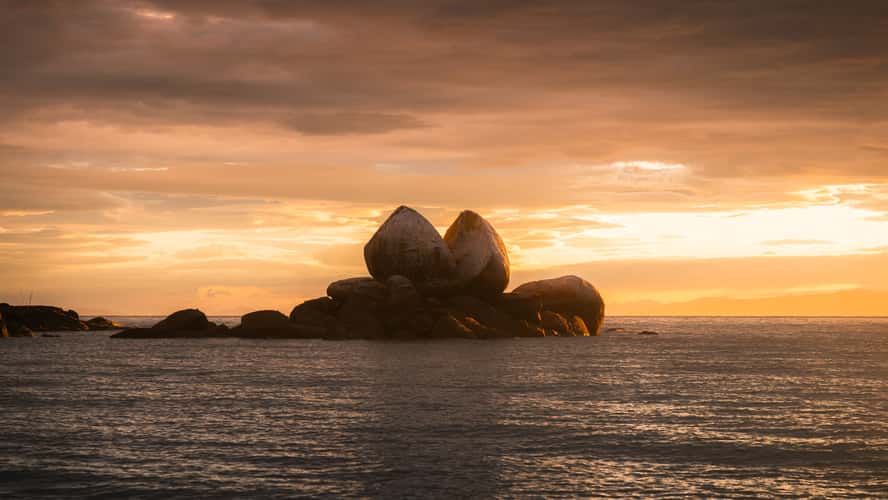Split Apple Rock