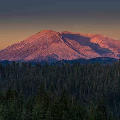 St. Helens volcano, USA