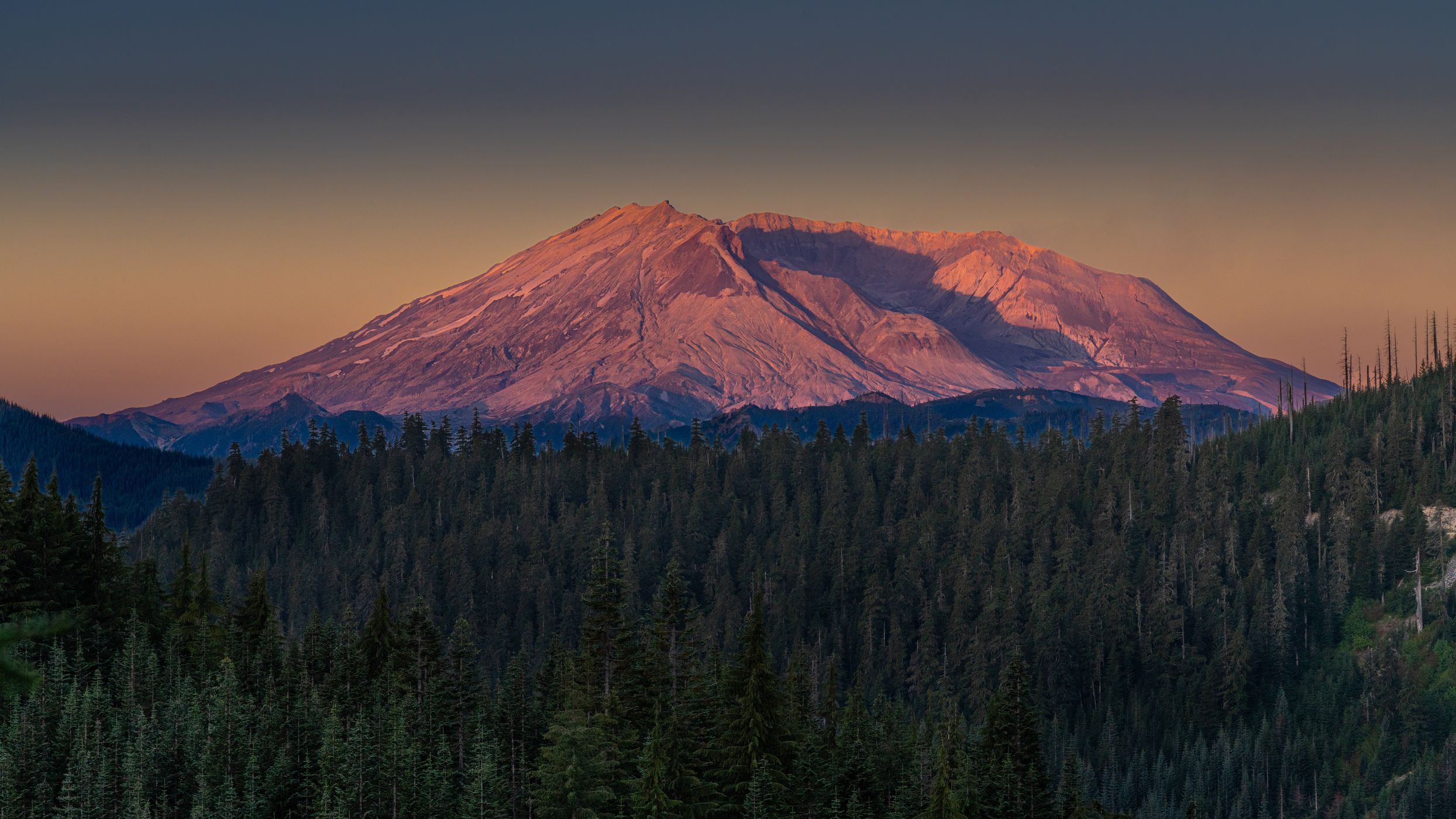 St. Helens volcano, USA
