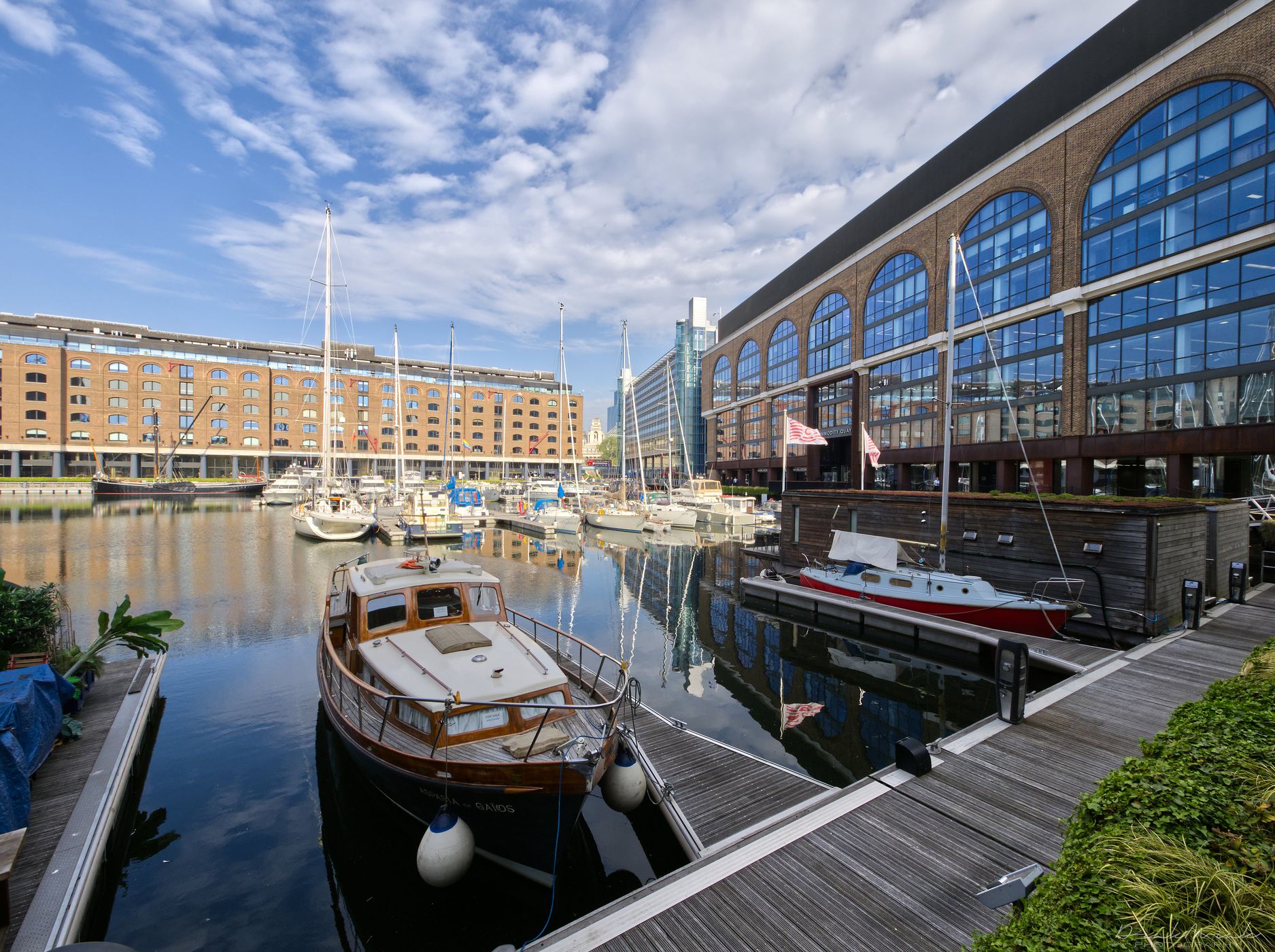 St. Katharine Docks - West dock, United Kingdom