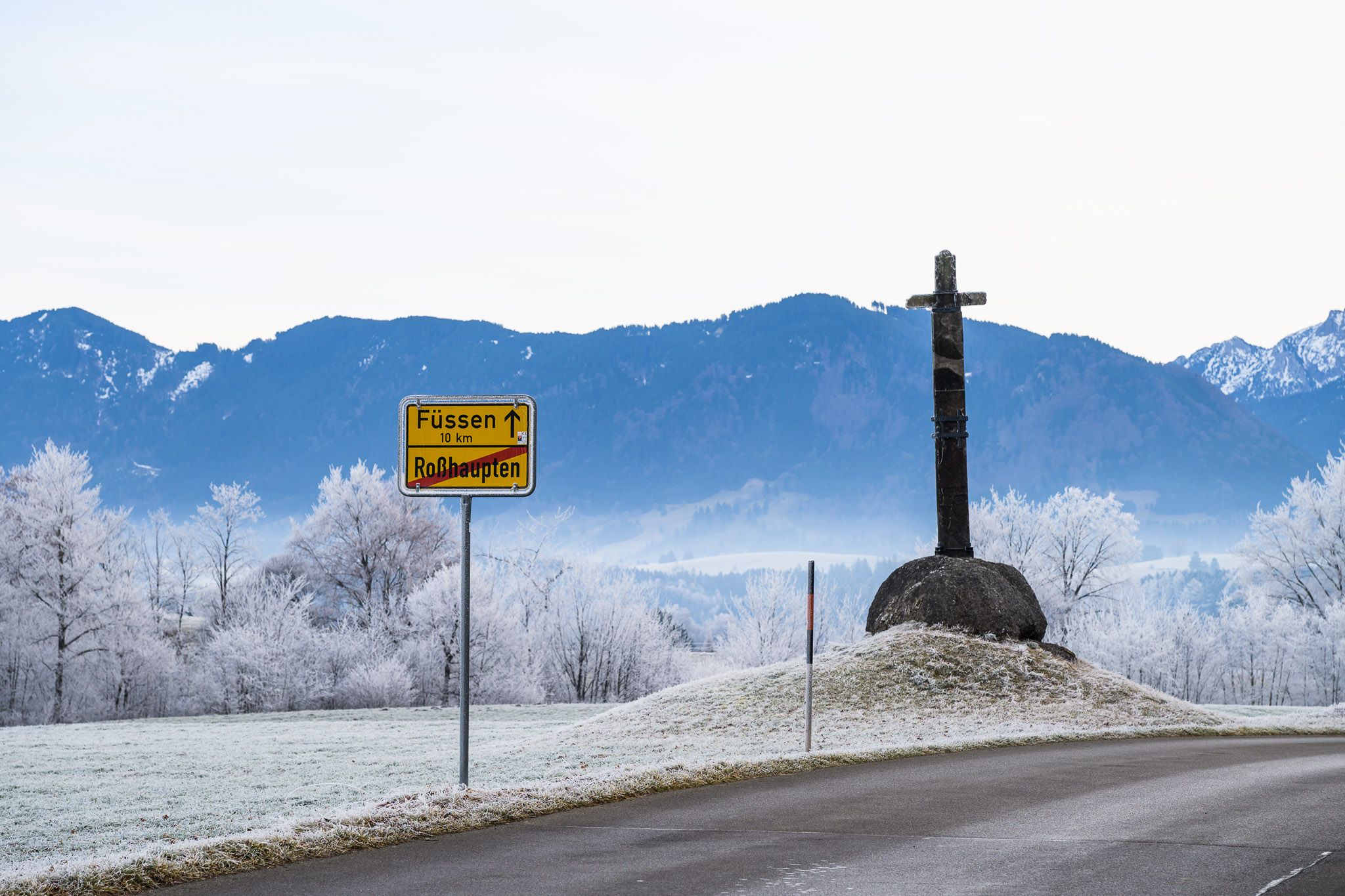 Steinernes Kreuz bei Roßhaupten, Germany