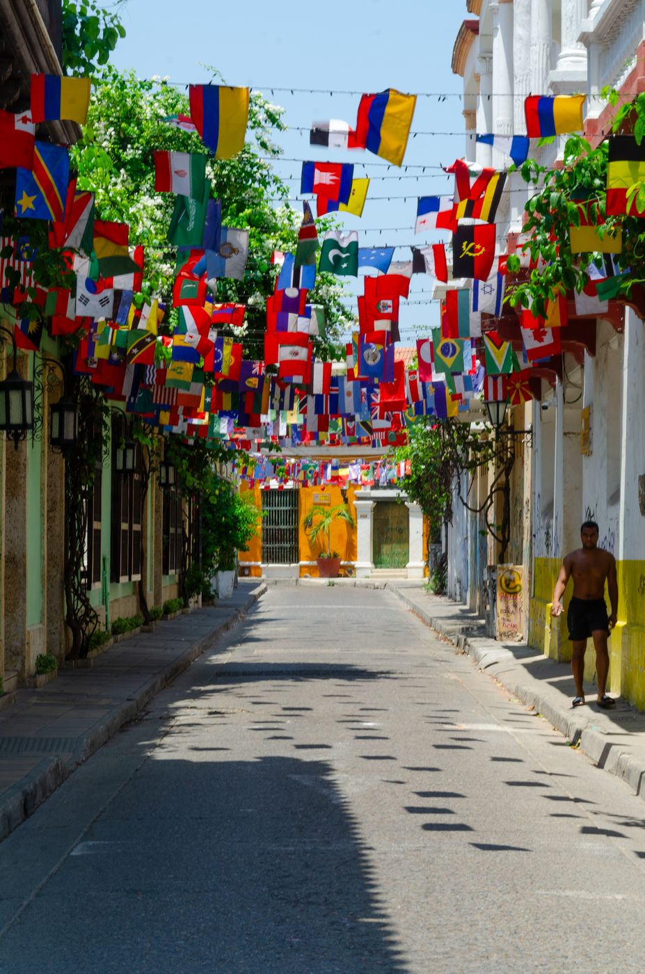 Street of Cartegena, Colombia
