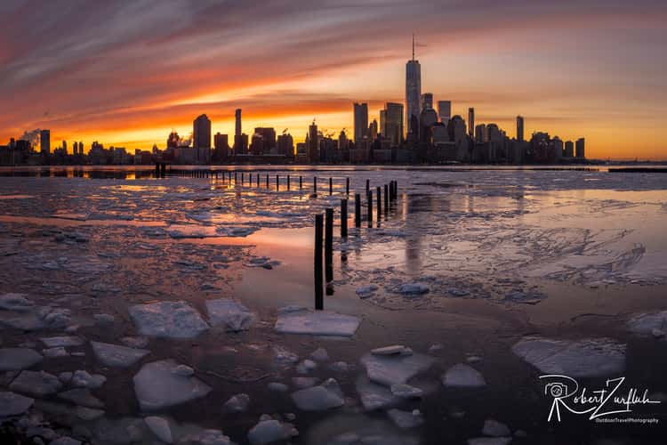Sunrise at Newport, New York City