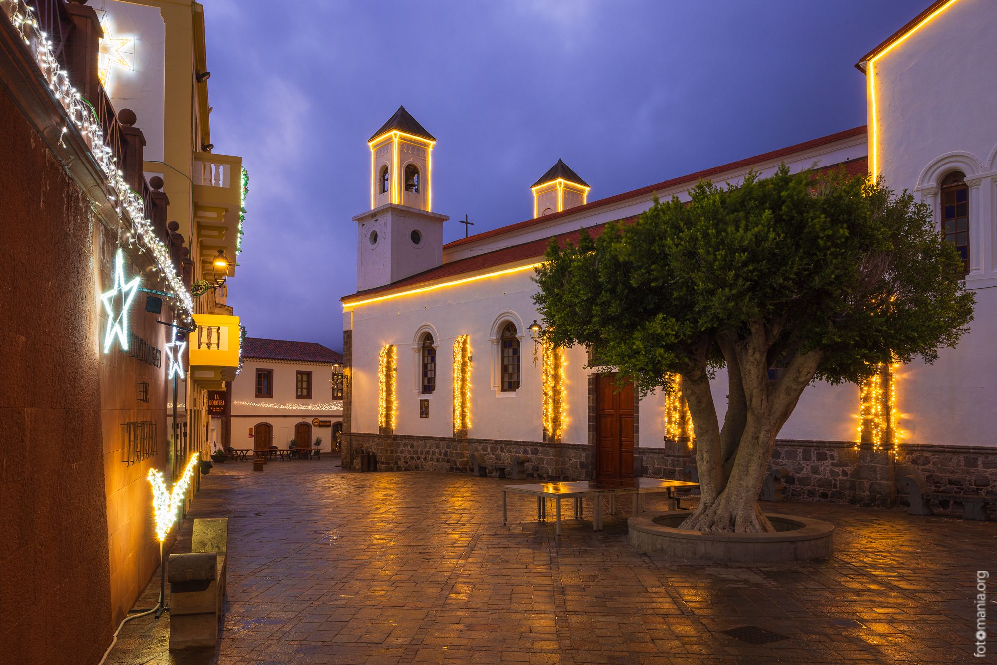 Tejeda village, Spain