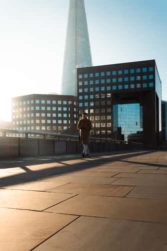 the shard from London Bridge