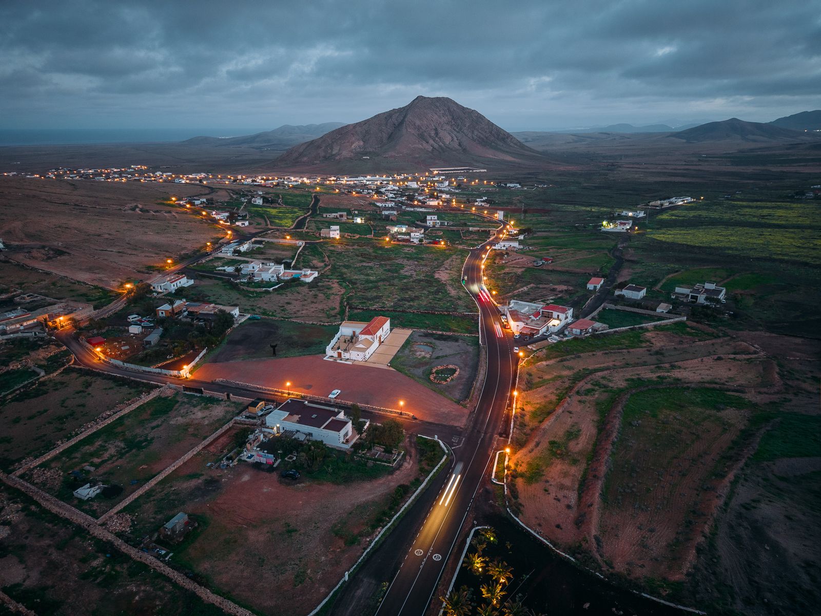 Tindaya Aerial View, Spain