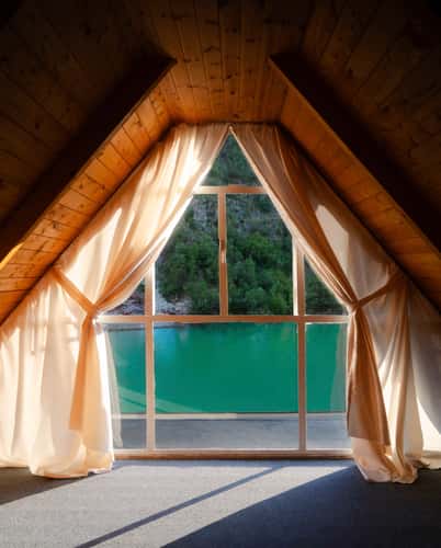 Top Room View at Riverside Komani Lake