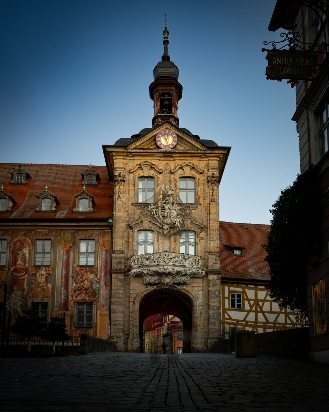 Turm des alten Rathauses Bamberg, Germany