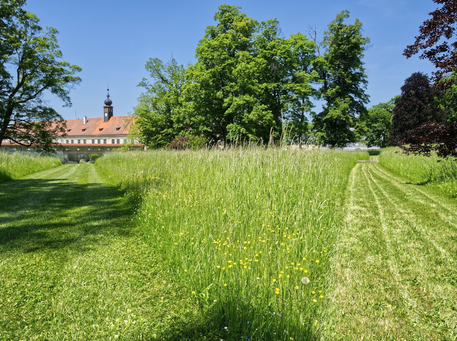 Uherčice Chateau - park, Czech Republic