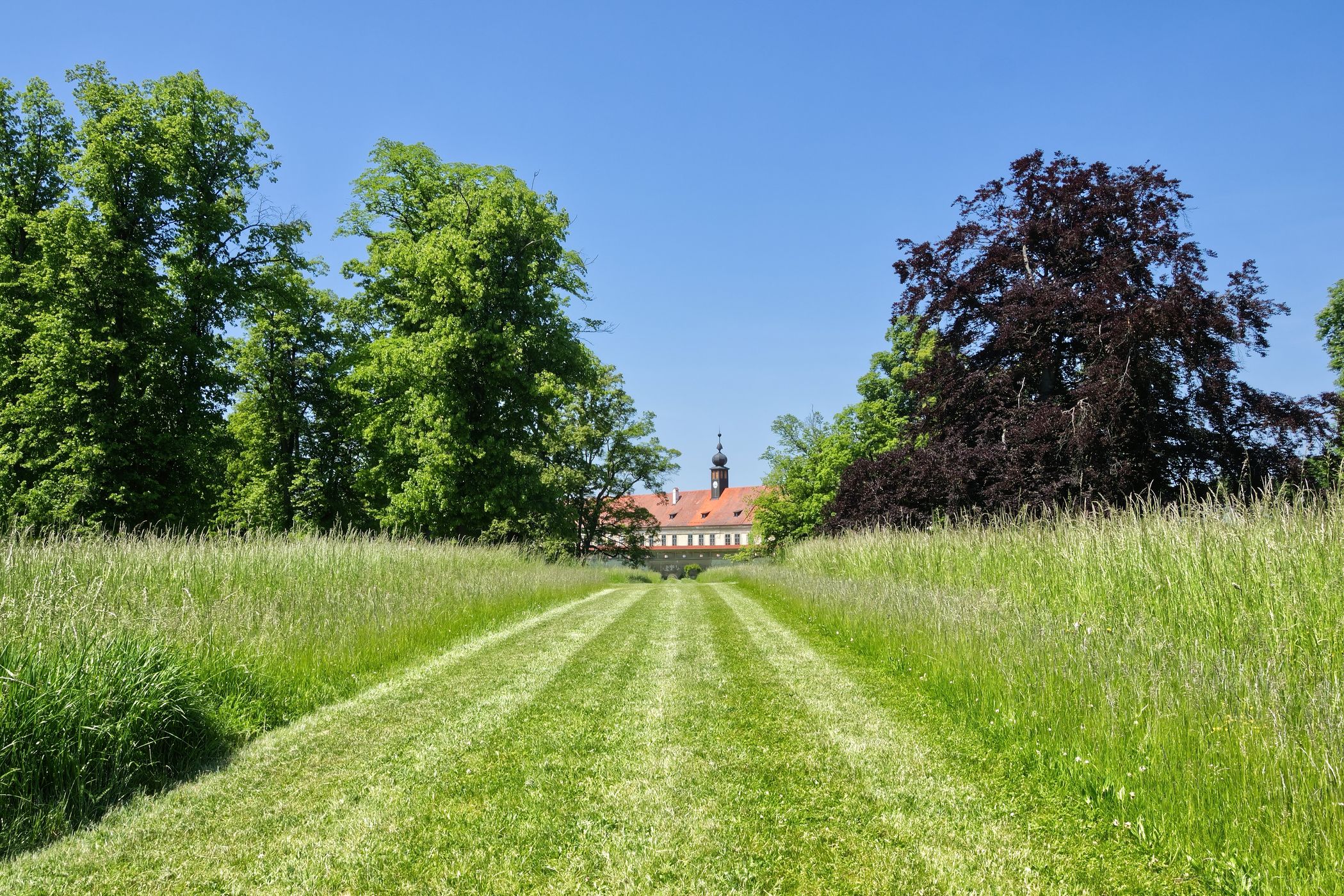 Uherčice Chateau - park, Czech Republic