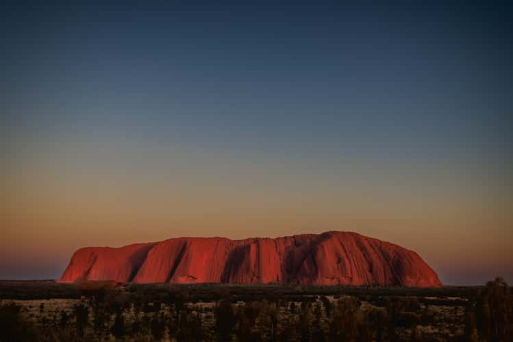 Uluru Sunrise Viewing Platform